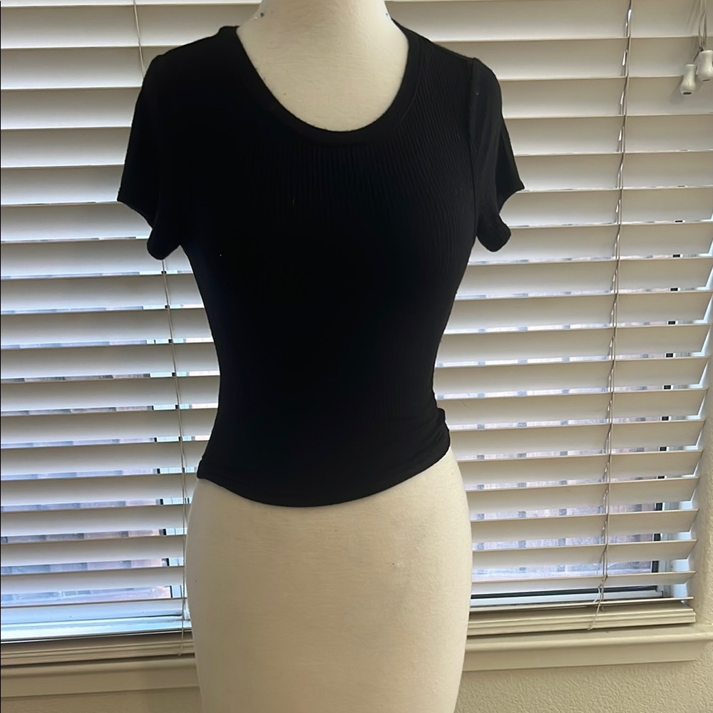 Wild Fable Black Short Sleeve Tee